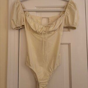 Princess Polly Hadlee Bodysuit in Yellow